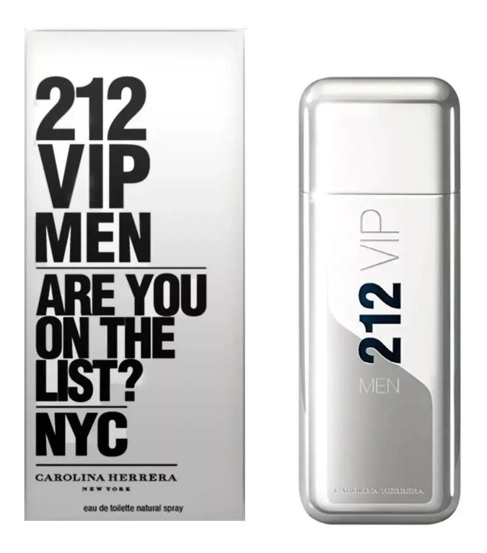 Carolina Herrera 212 VIP Men Eau de Toilette 100ml Fragrância Marcante e Elegante