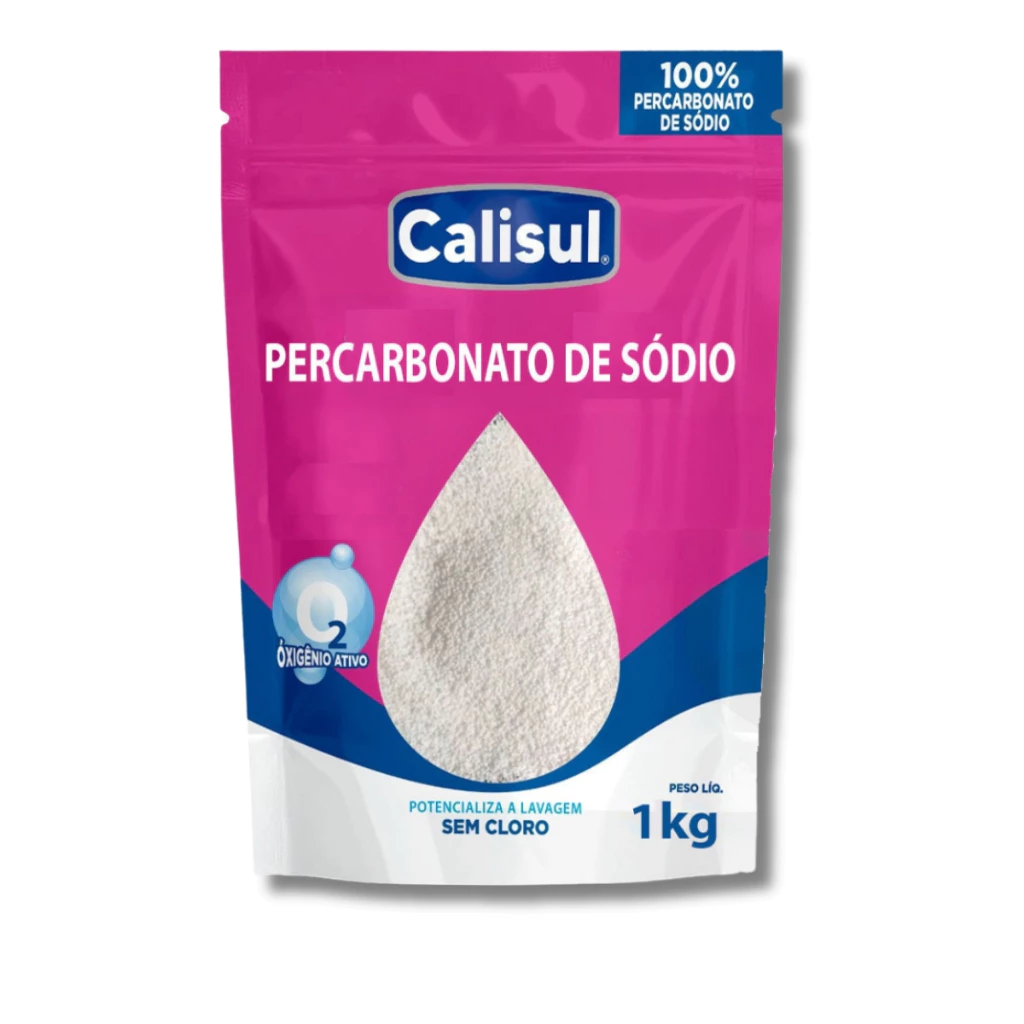 Percarbonato de Sódio 100% Puro Tira Manchas para Roupas Brancas e Coloridas na Lavagem