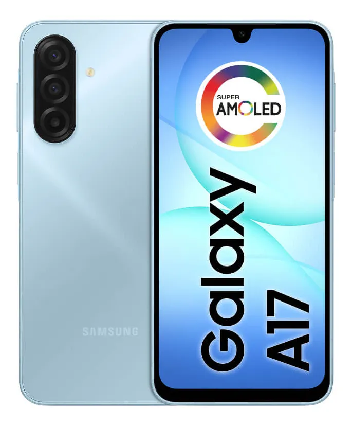 Celular Samsung Galaxy A17 128GB com IA, 4GB RAM, NFC e Câmera 50MP