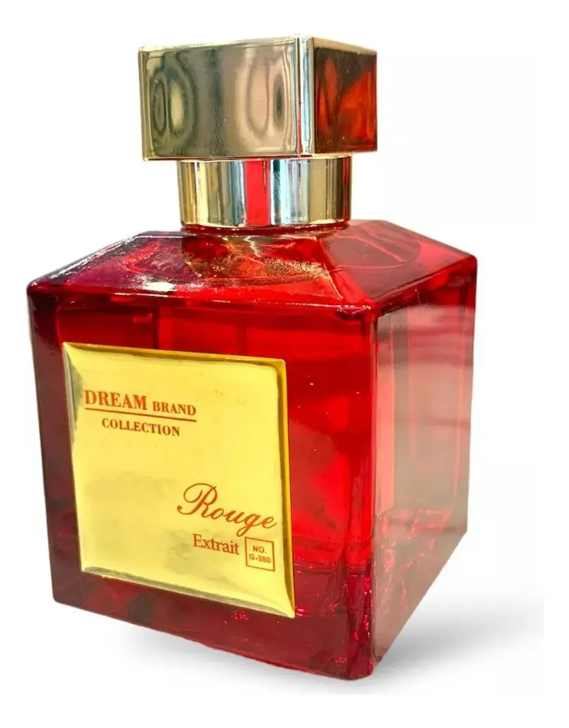 Perfume Unissex Brand Collection G380 100ml Inspirado em Baccarat Rouge Fixação Longa