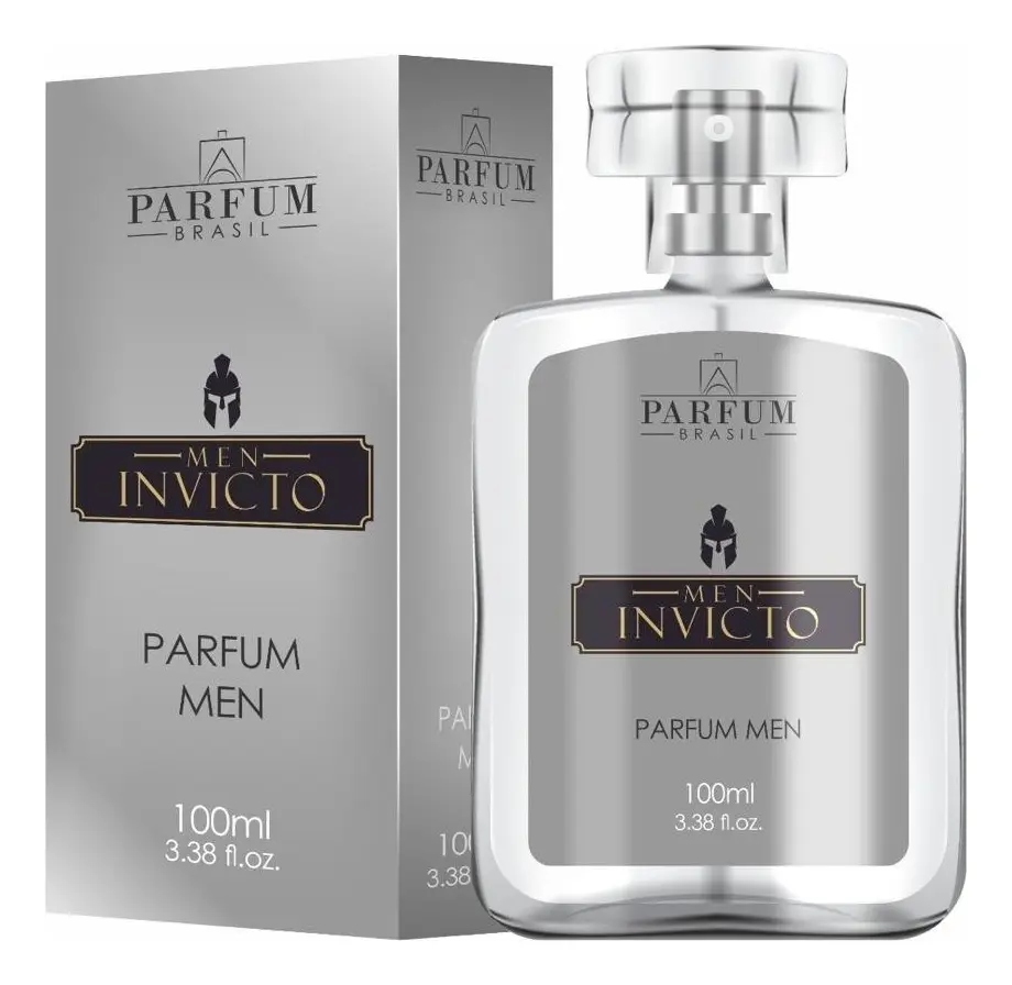 Perfume Masculino Invicto 100ml Parfum Brasil Amadeirado Aquático Fixação Duradoura