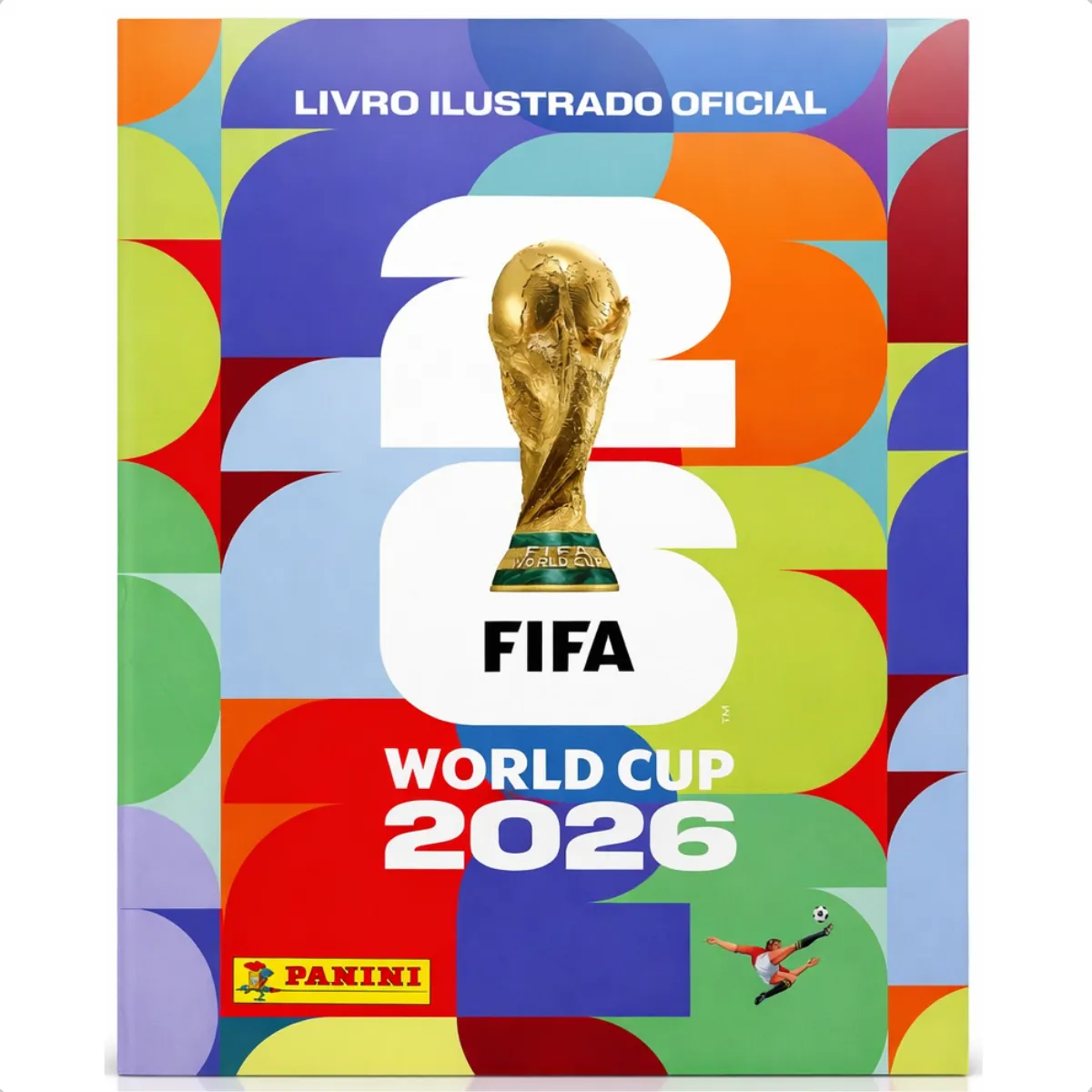 Álbum Oficial Copa do Mundo 2026 Capa Brochura FIFA World Cup