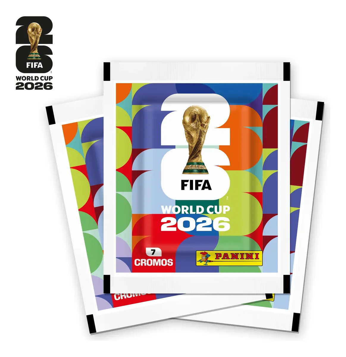 Kit com 10 Envelopes de Figurinhas Copa do Mundo 2026 FIFA World Cup