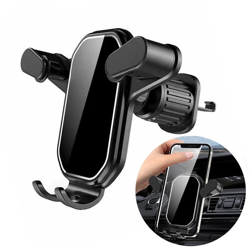 Suporte Veicular para Celular 360° Ajustável para Carro Fixação Segura